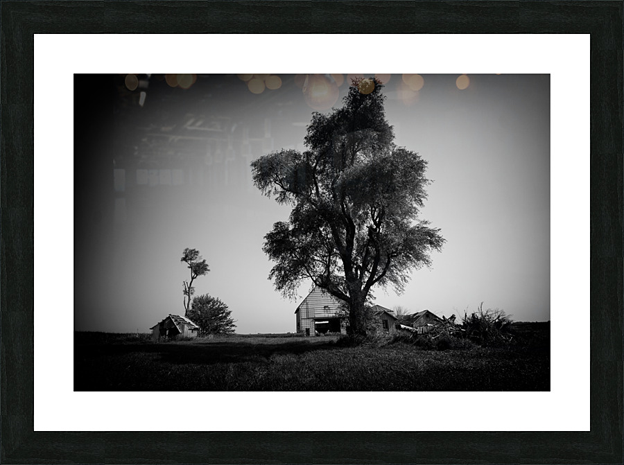 Broken Down Picture Frame print