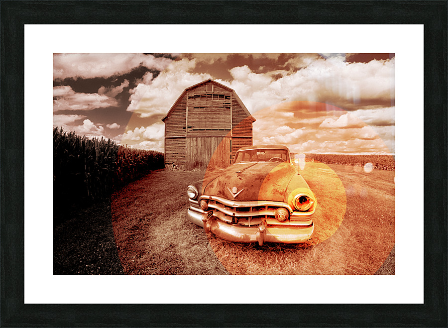 One eyed Jack Picture Frame print