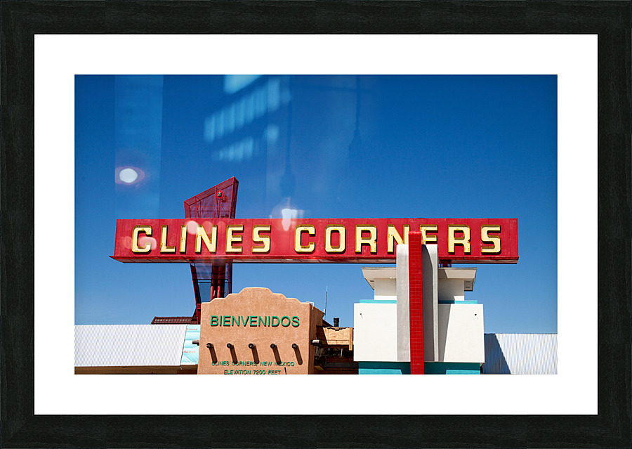 Clines Corners Picture Frame print