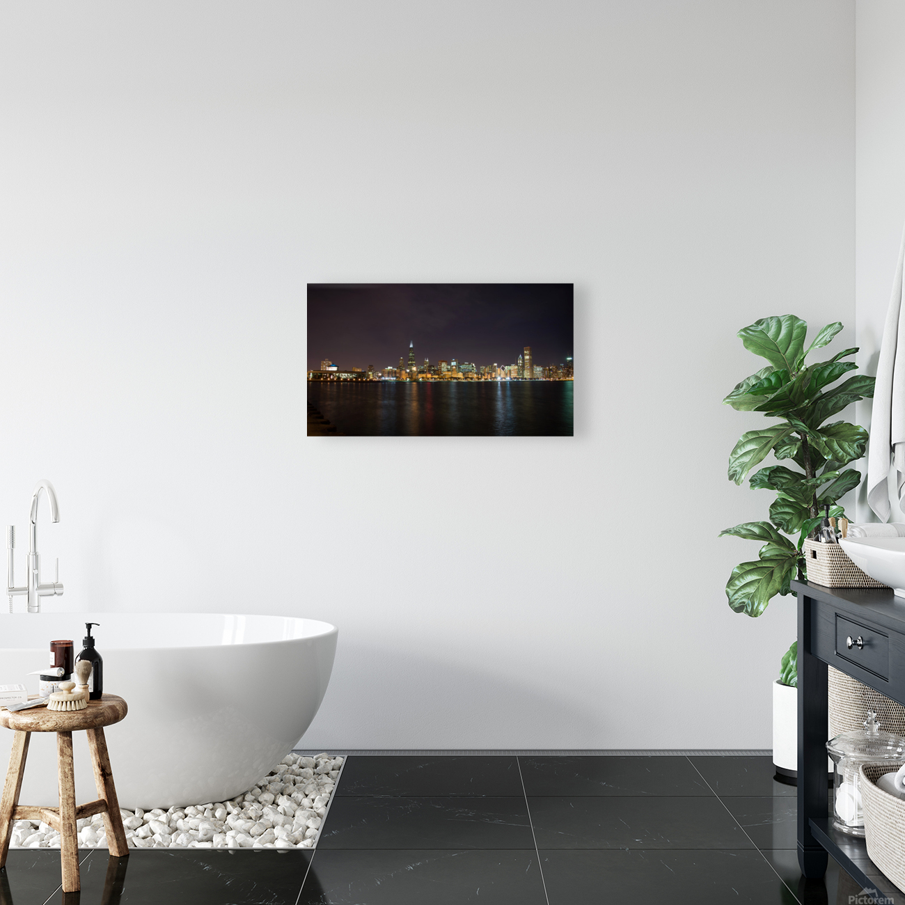 Chicago Skyline Reproduction