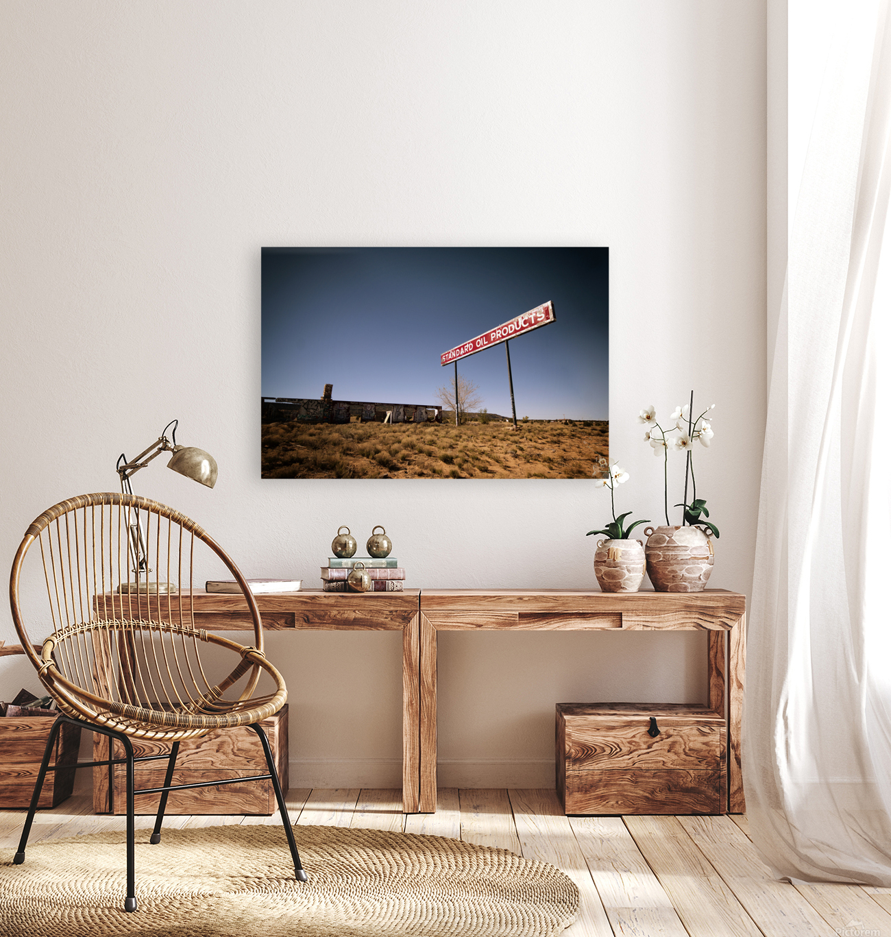 Standard Oil sign Reproduction