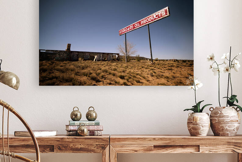 Standard Oil sign by Southwest Six