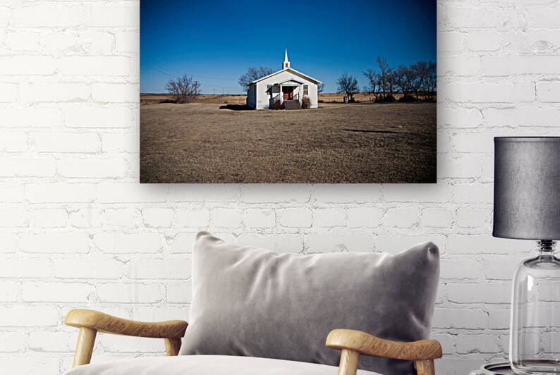 Small Texas Church Reproduction