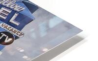 The Blue Swallow Motel HD Metal print