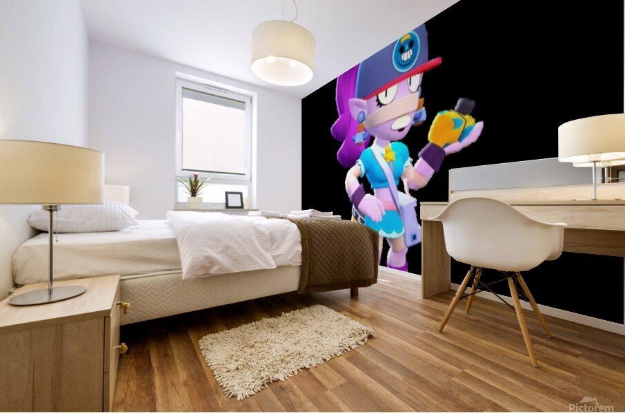 brawl stars Mural print