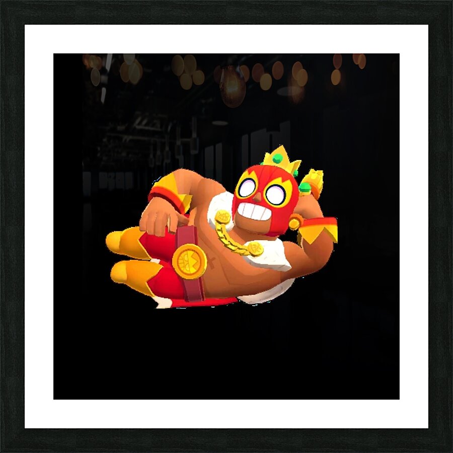 Brawl Stars Picture Frame print