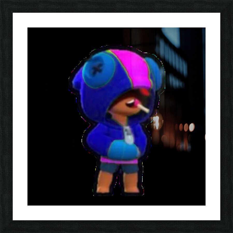 brawl stars Picture Frame print