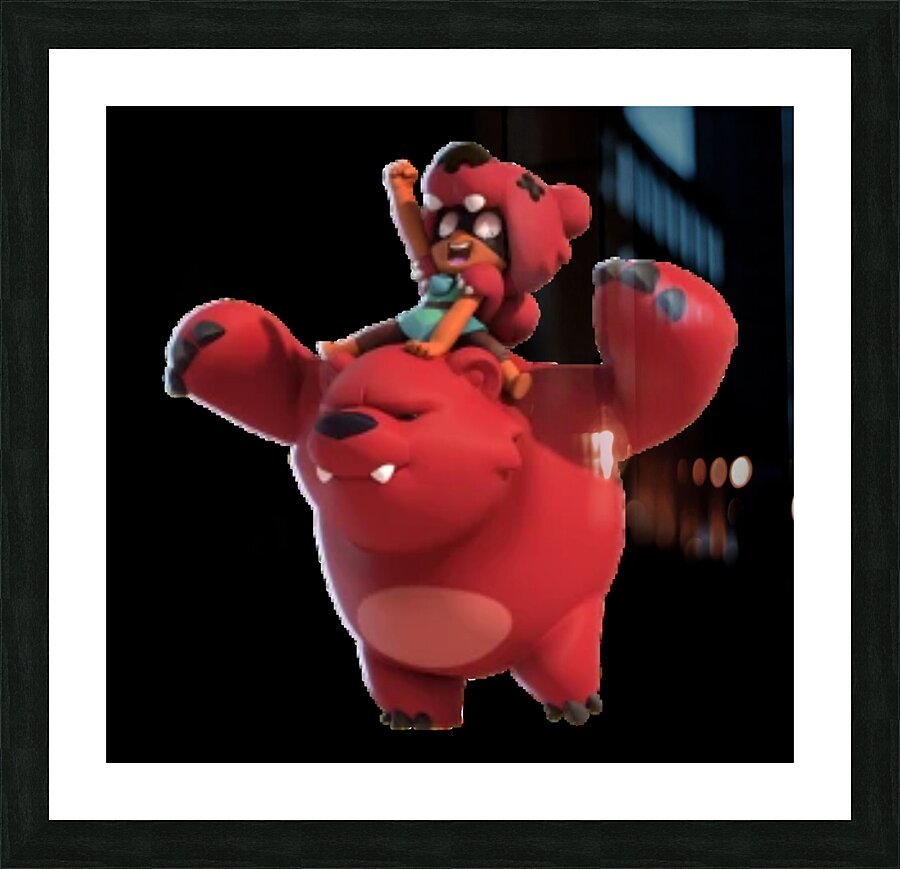 brawl stars Picture Frame print