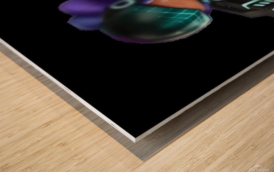 **Brawl Stars** is a popular mobile multiplayer Wood print