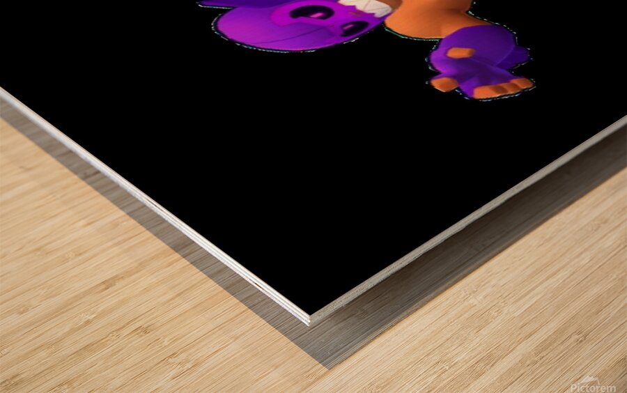 Brawl Stars Wood print