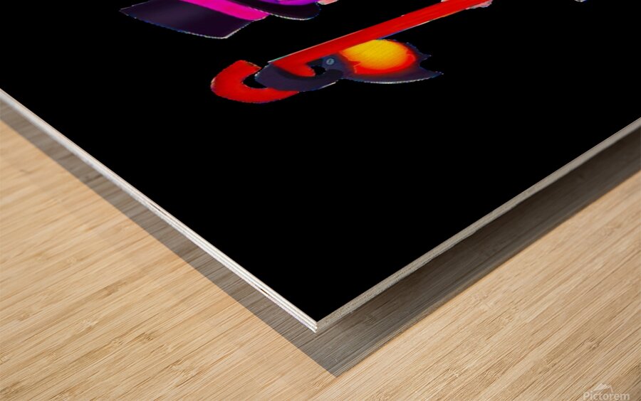 Brawl Stars Wood print