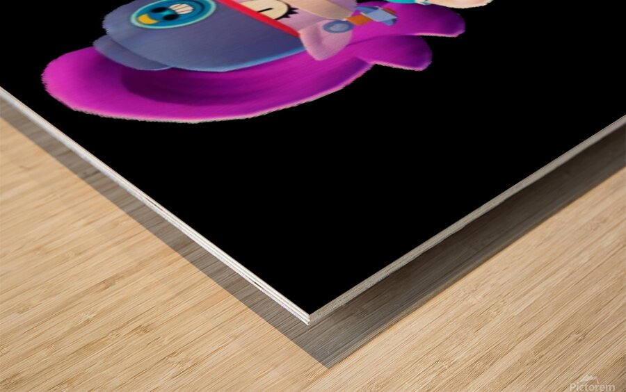 brawl stars Wood print