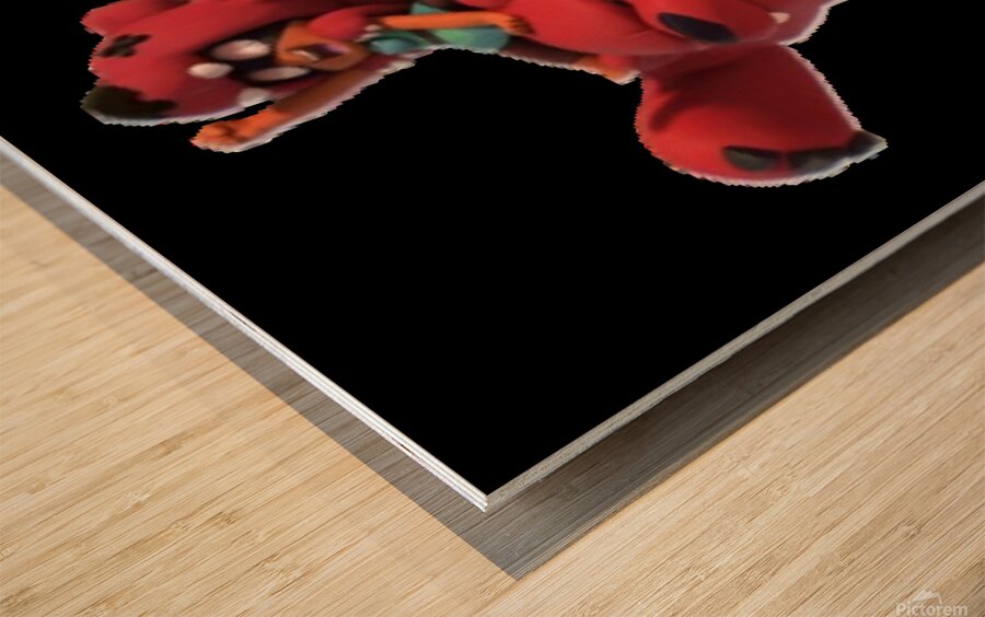 brawl stars Wood print