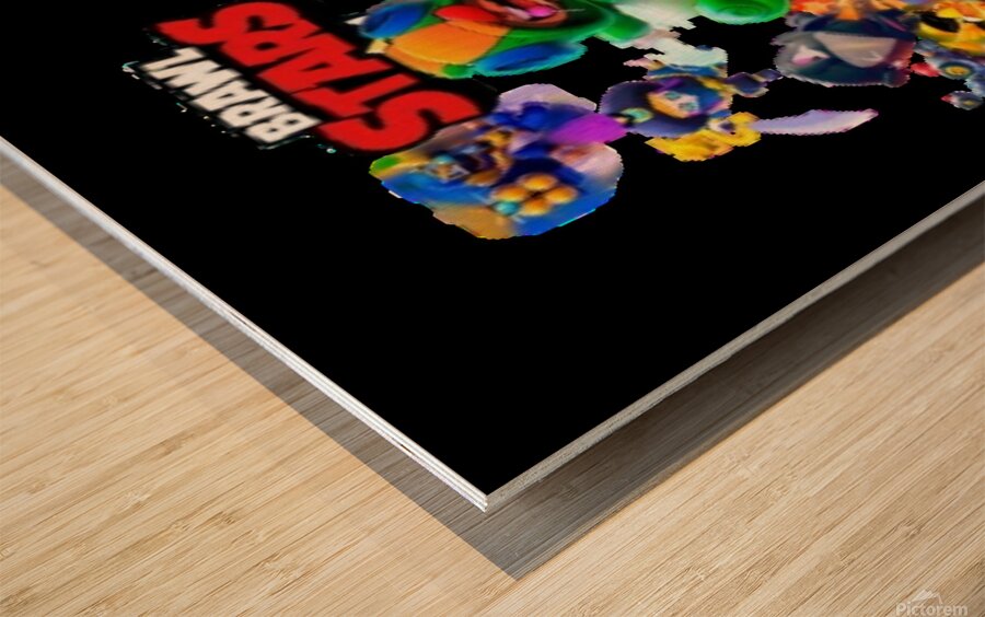 brawlstars Wood print