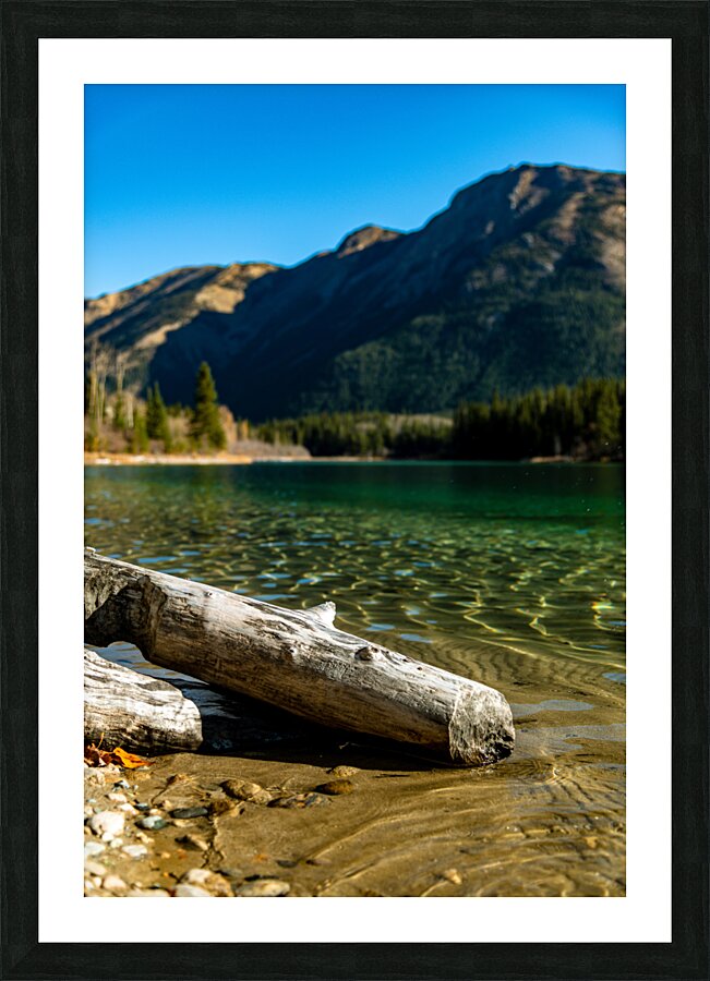 On the Water Picture Frame print