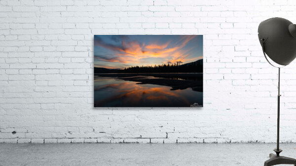 Pelly River Sunset  Wall Preview