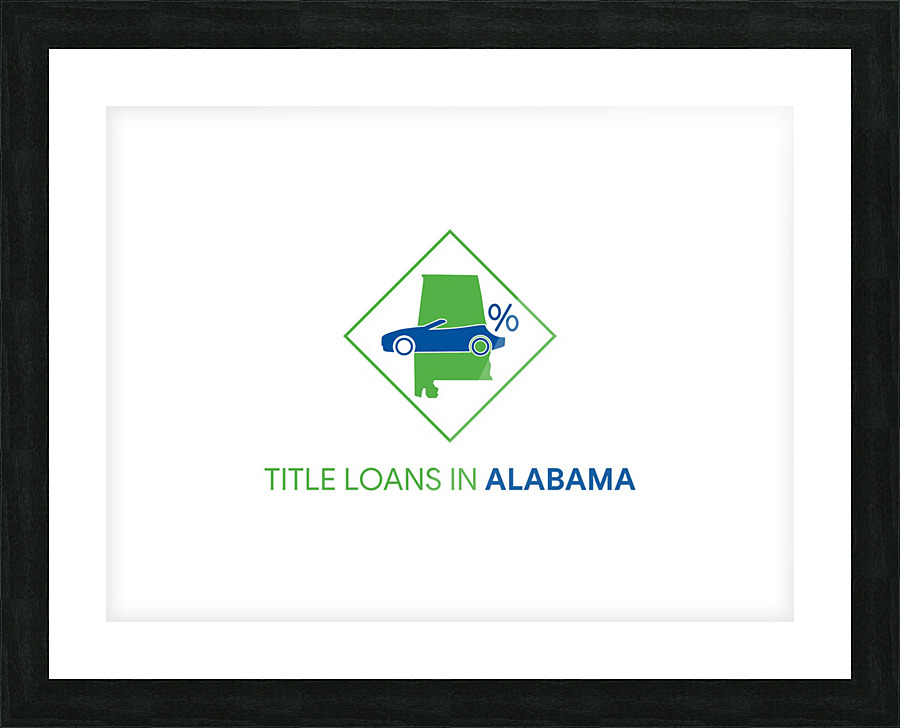 alabama Picture Frame print