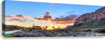 Sunset on Pakhuis II Canvas Print