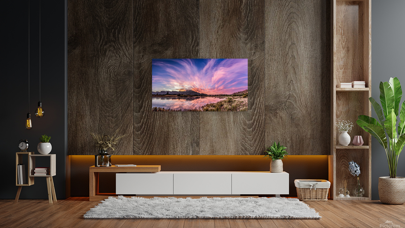Cedarberg Sunset August 2018 Reproduction