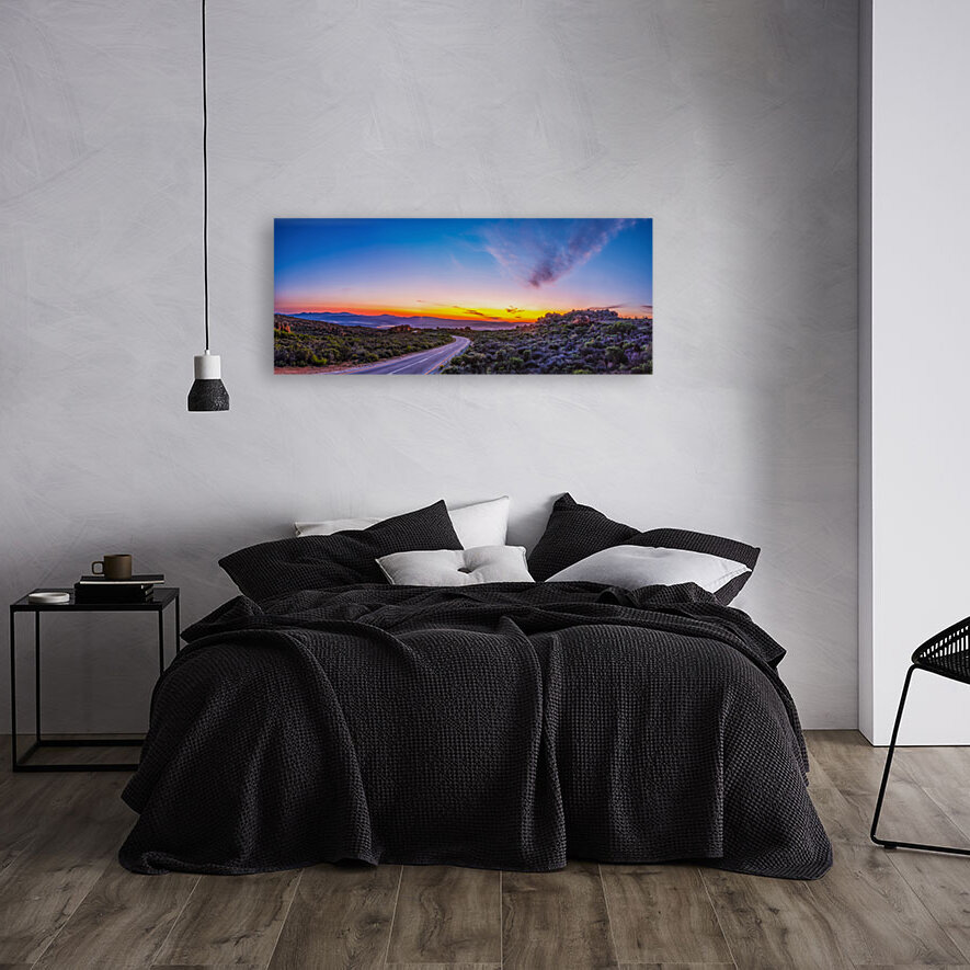 Sunset from Pakhuis Pass Reproduction