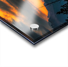 Icefields Parkway Sunset Silhouettes Acrylic print