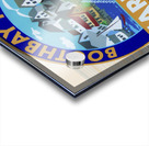 booth bay harbor fest sign Acrylic print