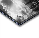 Icefield Parkway Sunset in Black and White Acrylic print