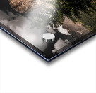 Italian Dolomite Val di Fassa Mountain Peaks at Night Acrylic print