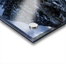 Winter Lofoten Reine Fjord Acrylic print