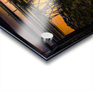 Lofoten Silhouette Cod Rack Sunbeams Acrylic print