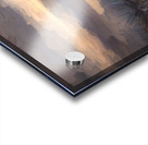 Hilton Head Beach Silhouette Impressionist Acrylic print