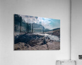 Banff to Jasper Rocky Waterfall Acrylic Print