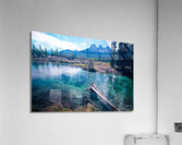 Banff Alberta Canada Bow River Canmore Acrylic Print