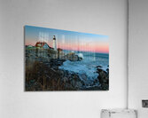 Maine Portland Cape Elizabeth Lighthouse Sunset 5 Acrylic Print
