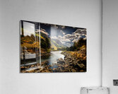 Colorado Crystal River in Autumn Acrylic Print