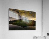 Peaks of Otter Milky Way Lake View Acrylic Print