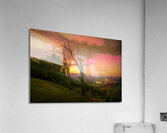 Blue Ridge Parkway Mills Gap Aurora Acrylic Print