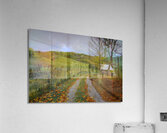 Hot Springs Virginia Farm Cabin Acrylic Print