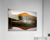 Peaks of Otter Lodge Flat Top Mountain Acrylic Print