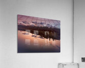 Yellowstone Lake Autumn Reflections Acrylic Print