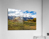 Grand Teton Moulton Mormon Barn Acrylic Print