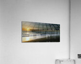 Outer Banks OBX Pier Sunrise 1 Acrylic Print