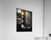 North Carolina Lighthouse Light Rays Vertical Acrylic Print