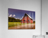 Old West Virginia Red Barn Acrylic Print