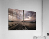 Hilton Head Better on an Americas Cup Yacht Acrylic Print