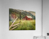 Homestead Resort  Red Barn Acrylic Print