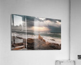 Florida Palm Coast Cochina Sunset Cairn Acrylic Print