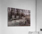 Booker T Washington Monument Barn and Buggy Acrylic Print