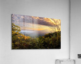 Virginia Blue Ridge Parkway Sunset Fog Acrylic Print