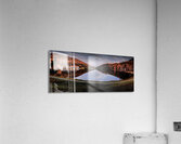 Peaks of Otter Lake Panorama in Autumn Acrylic Print